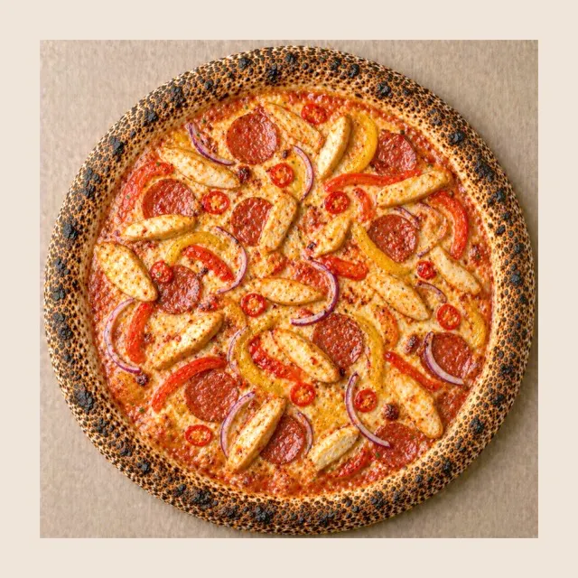 Pizza Hot Pimento Padrino Le Blanc-Mesnil